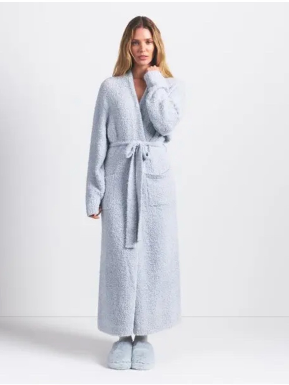 Skims Cozy Unisex Robe- Zen Blue- L/XL
